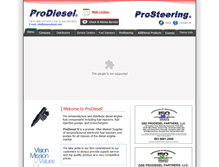Tablet Screenshot of dssprodiesel.com